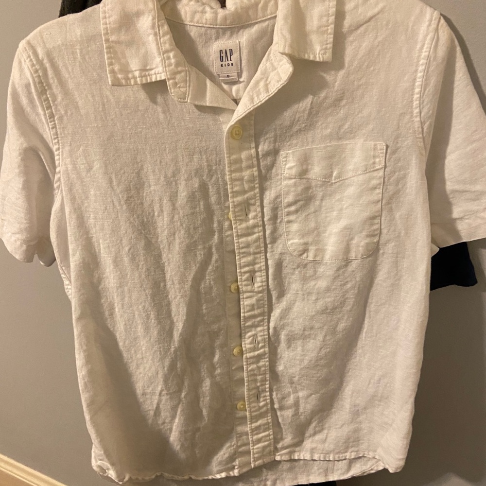 Boys White Polo Shirt